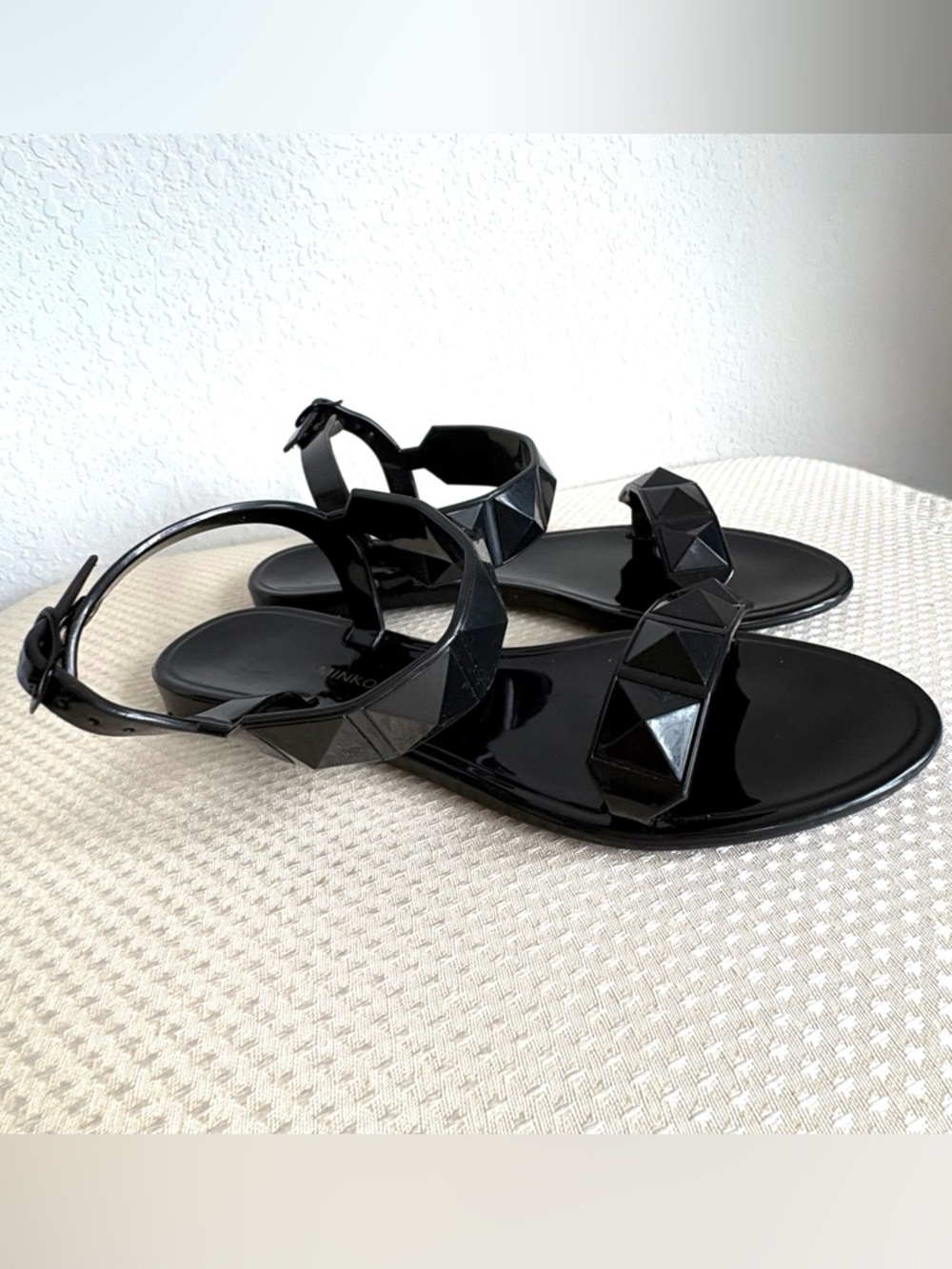Rebecca Minkoff Black Jelly  Sandals - Women
